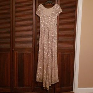 Sequence long dress